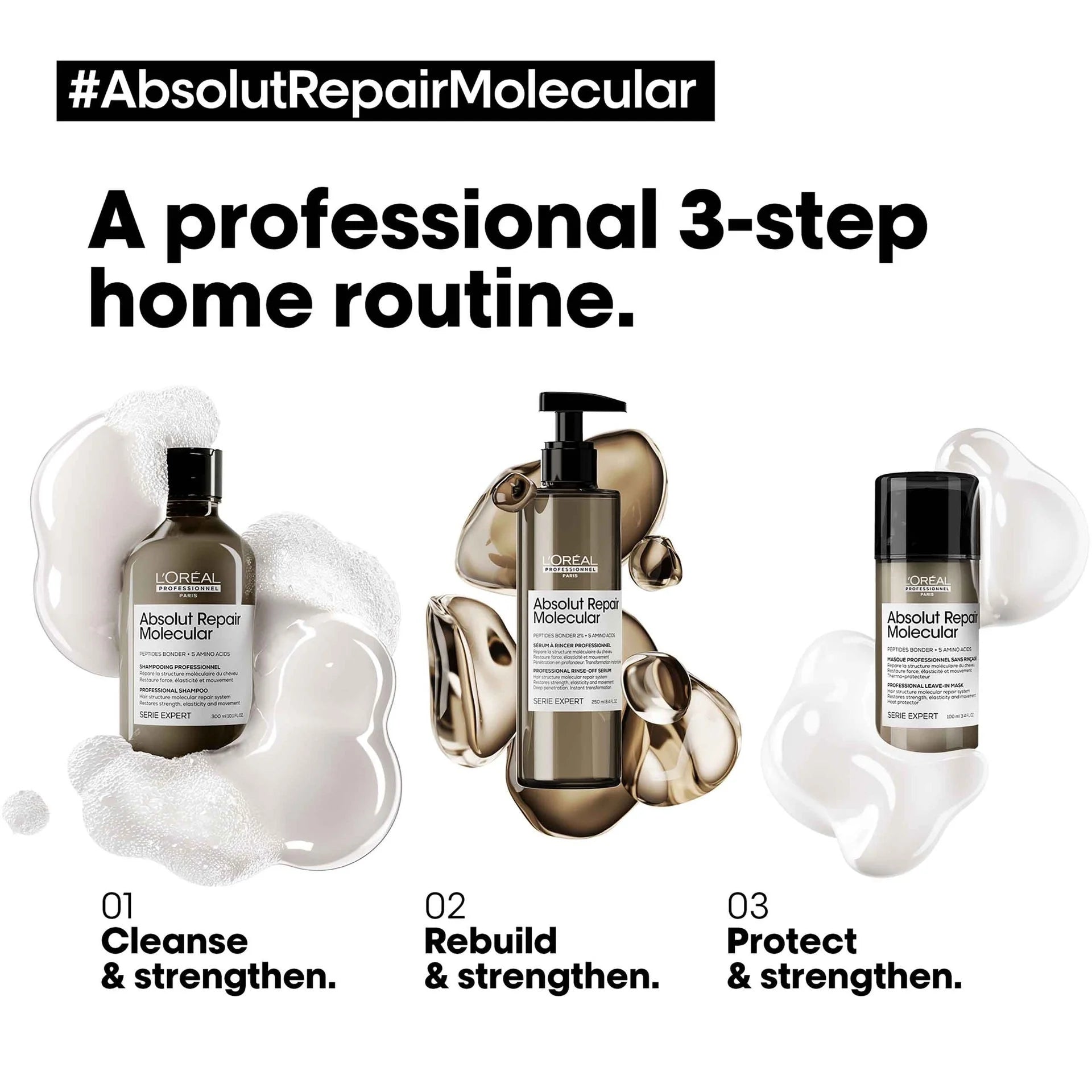 Sérum con enjuague Absolut Repair Molecular