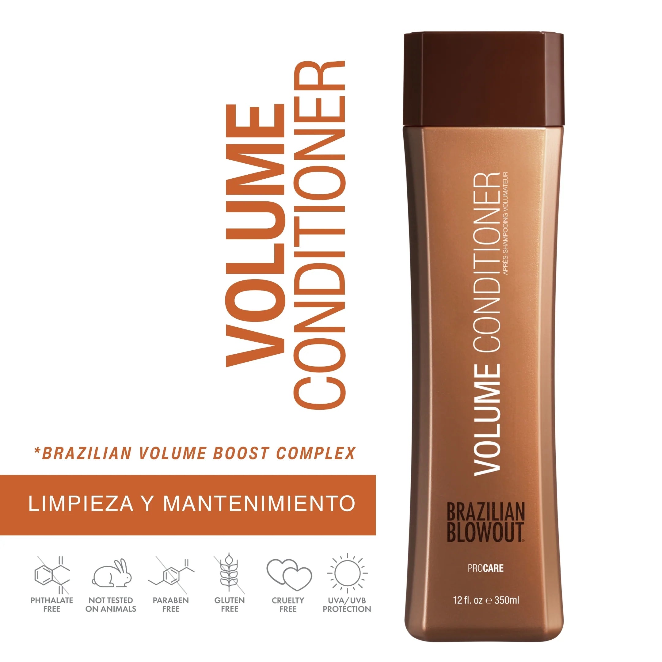 Acondicionador de Volumen Antifrizz 350 ml